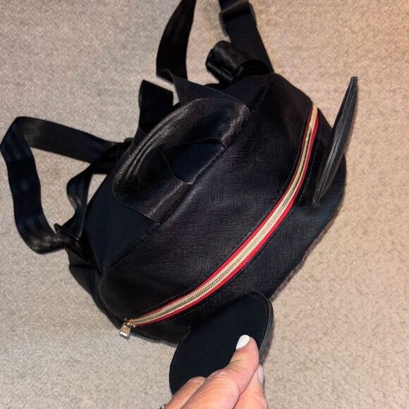 Disney Mickey Mouse Black and White Backpack - Picture 5 of 14